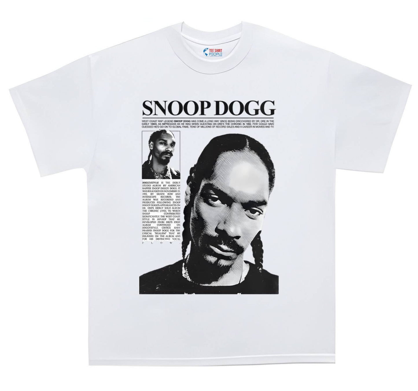 SNOOP DOGG GRAPHIC T-SHIRT