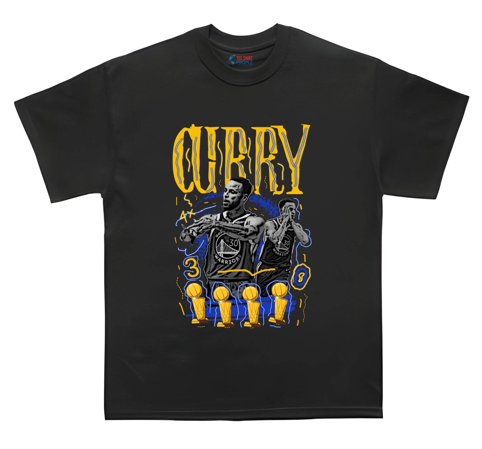 STEPH CURRY RINGS GRAPHIC T-SHIRT